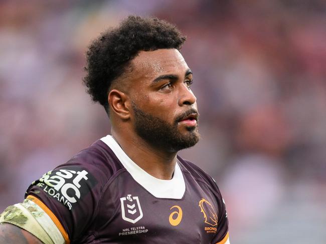 Brisbane Broncos five-eighth Ezra Mam. Picture: NRL Images