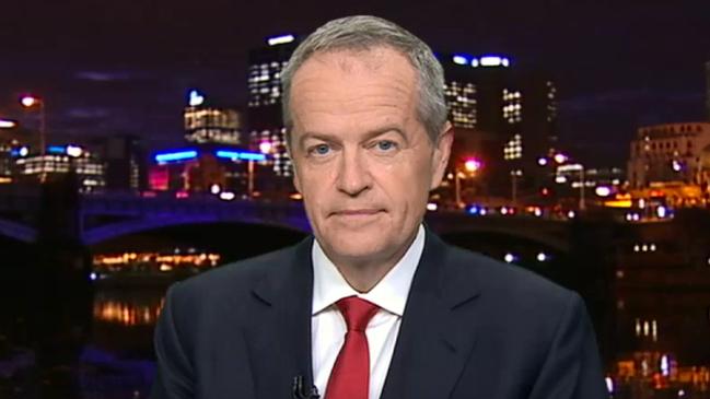 Bill Shorten appearing on 7.30 this evening. Picture: ABC