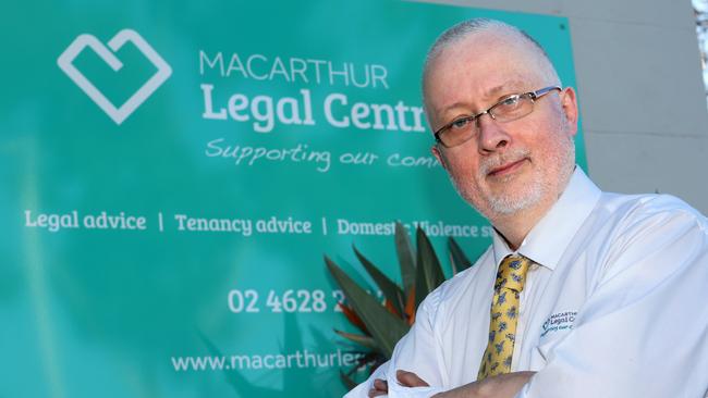 Macarthur Legal Centre director Robert Pelletier has welcomed the government decision to provide $6 million over two years to the state’s 40 community legal centres. Picture: Ian Svegovic.