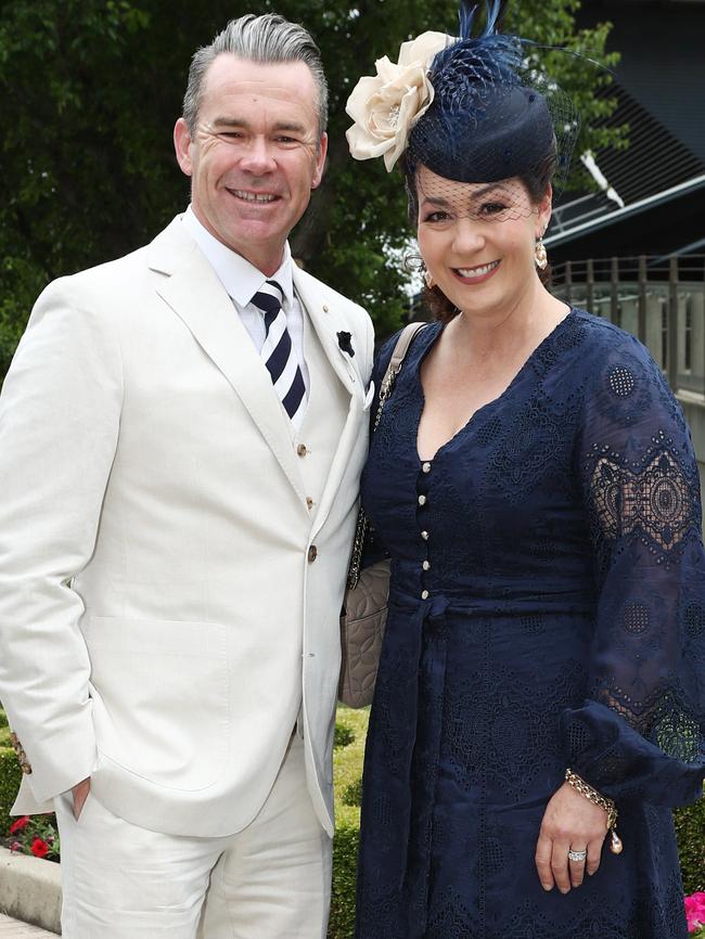 Human Nature’s Phil Burton and wife Justine. Picture: Matrix Media Group