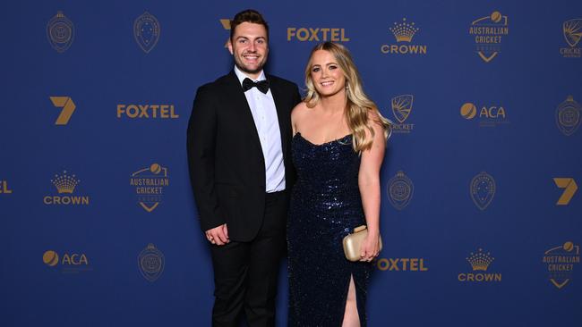 Josh Inglis and Megan Kincart. Photo: Morgan Hancock / Getty Images.