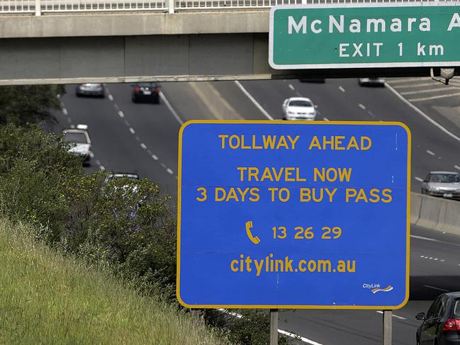 Vehicles travel along Transurban Group's CityLink toll highway outside of Melbourne, Australia, on Thursday, Nov. 5, 2009. Transurban Group, Australia's biggest toll road operator, rejected an unsolicited A$6.8 billion ($6.2 billion) takeover offer from Canada Pension Plan Investment Board and Ontario Teachers' Pension Plan. Photographer: Luis Enrique Ascui/Bloomberg