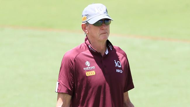 Wayne Bennett is not a fan of Origin eligibility rules. Pics Adam Head