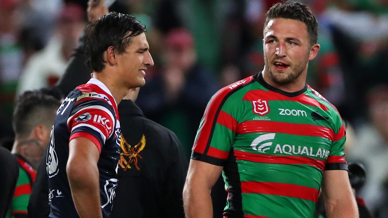 Sam Burgess and Billy Smith.