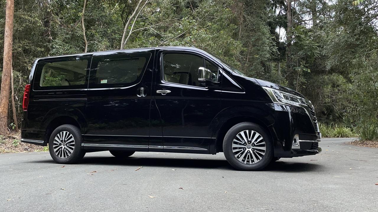 Starting from about $81,000 drive-away, the Toyota Granvia VX is a luxurious people-mover.