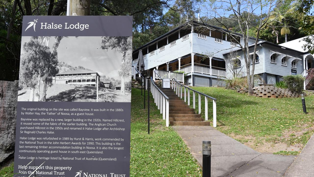 The Anglican Church is testing the real estate market by seeking expressions of interest on its historic Halse Lodge property at Noosa. Picture: Patrick Woods