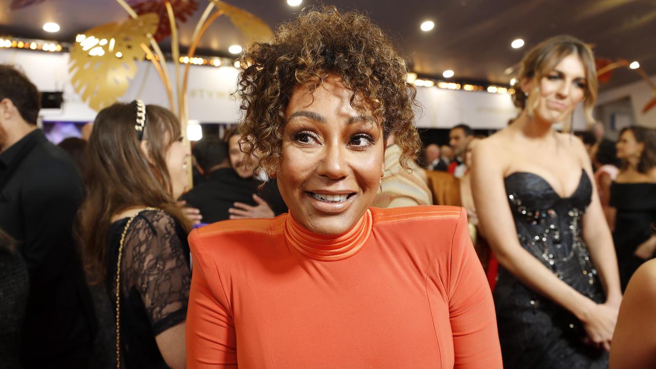 Mel B walks the red carpet at this year’s Logie Awards. Picture: Image/Josh Woning