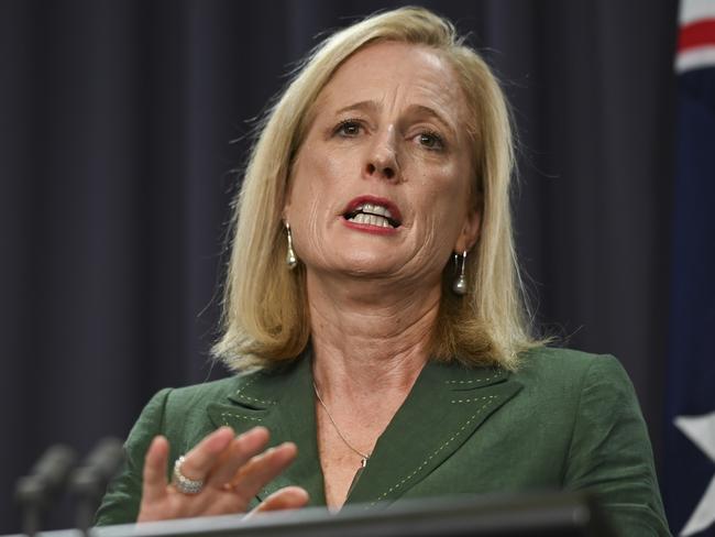 Finance Minister Katy Gallagher. Picture: NCA NewsWire / Martin Ollman