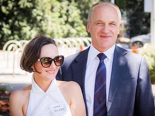 Robert Belteky with his wife Marie. Picture: Supplied