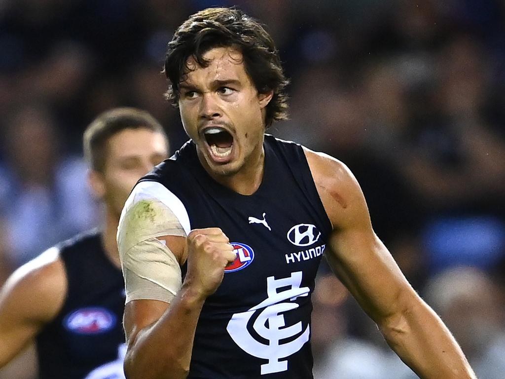 Jack Silvagni has re-signed with the Blues. Picture: Getty Images