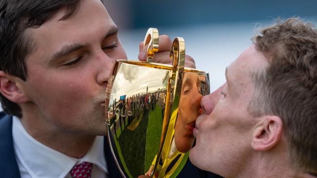 Mark Zahra and Sam Freedman. Photo by Jay Town/Racing Photos via Getty Images