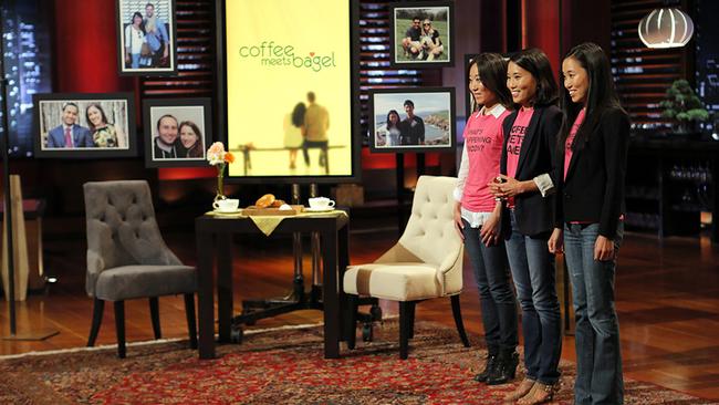 Big money ... The Kang sisters from San Francisco turned down a multi-million offer on their dating app Coffee Meets Bagel.