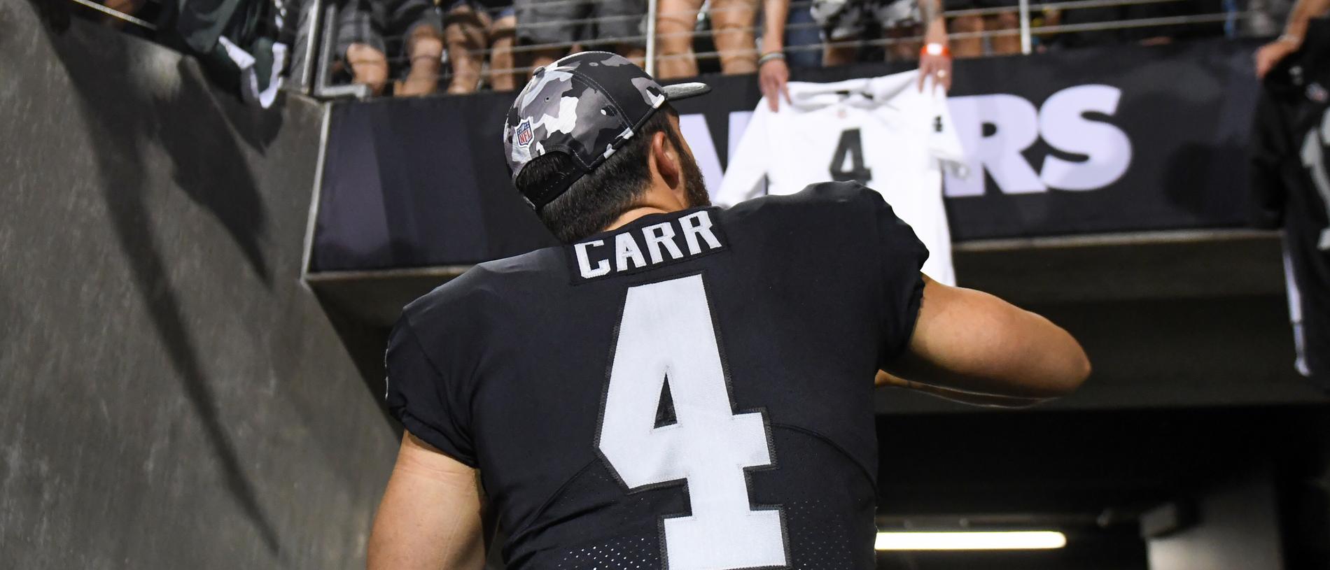 Derek Carr's Benching Means The Las Vegas Raiders Will Finally