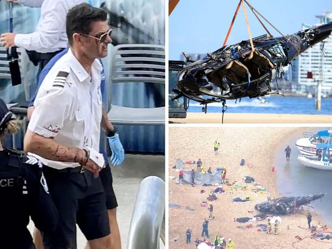The heartbreaking images of the Sea World chopper tragedy. Photo: News Corp Australia