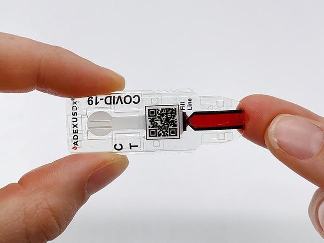 NowDiagnostics has filed requests for emergency authorization from the U.S. Food and Drug Administration for a Covid-19 antibody blood test. PHOTO: NOWDIAGNOSTICS|, INC.