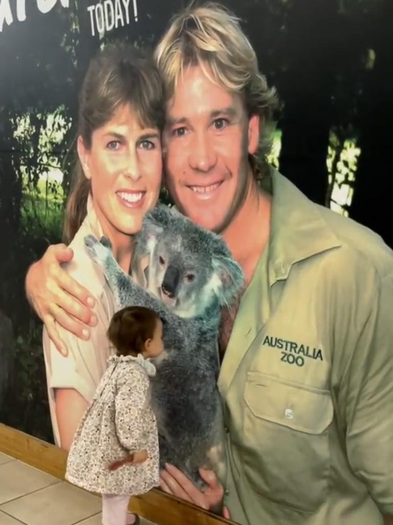 Bindi Irwin shares the names her daughter calls Steve and Terri Irwin ...