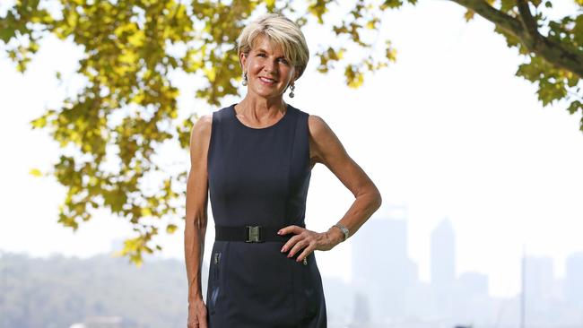 Julie Bishop: “I would have beaten Bill Shorten”. Picture: Daniel Wilkins/Perth Sunday Times