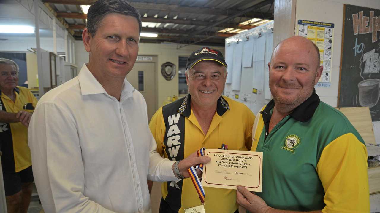 Firing up, in safety at Warwick Pistol Club | The Courier Mail