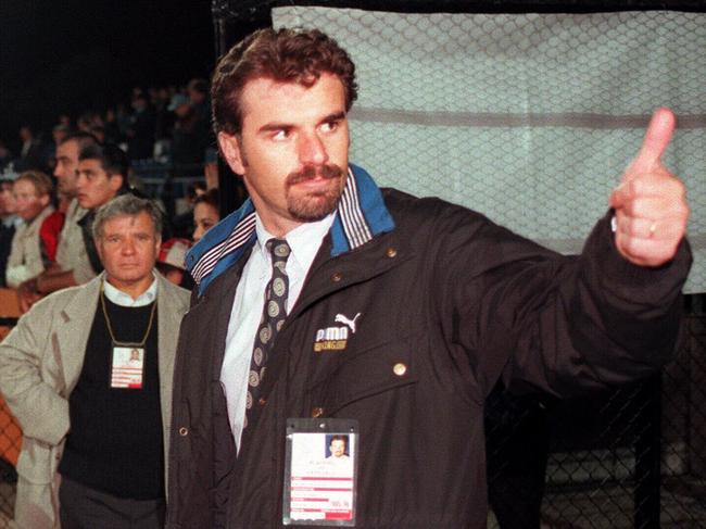 Ange Postecoglou in his days coaching South Melbourne.