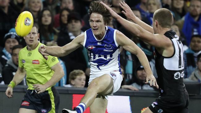 Jared Polec has won the least number of contested possessions for midfielders this season. Picture: Sarah Reed