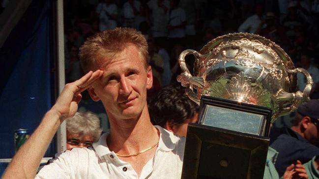 Sebastian’s father Petr Korda won the Australian Open men’s tournament.