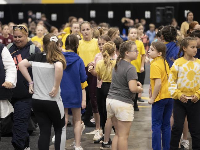 Behind the scenes at Creative Generation Rockeisteddford 2022. Picture: Nigel Hallett