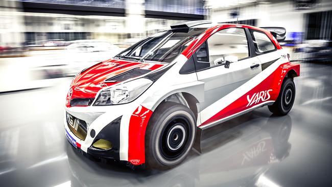 The new Toyota Yaris WRC.