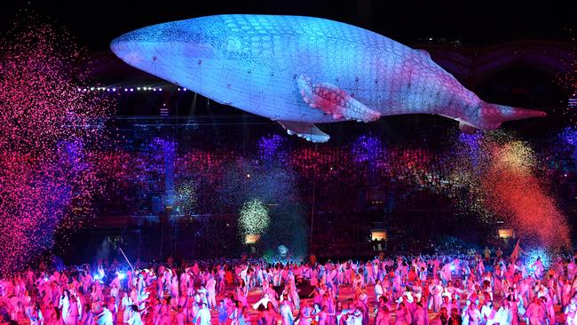 The Games are showing off the Gold Coast to the world.