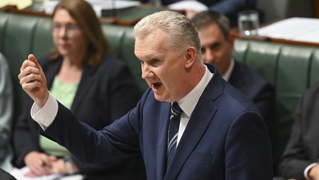 Workplace Relations Minister Tony Burke has said it would be up to the Fair Work Commission to decide whether penalty rates would be included. Picture: NCA NewsWire / Martin Ollman