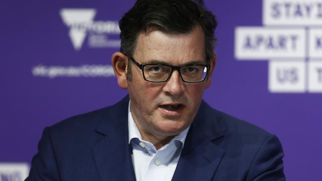 The bosses of seven of Australia’s biggest businesses are demanding Daniel Andrews let Victorians get back to work. Picture: Getty Images