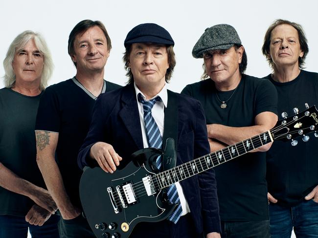 AC/DC announce new album Power Up. Picture: Supplied