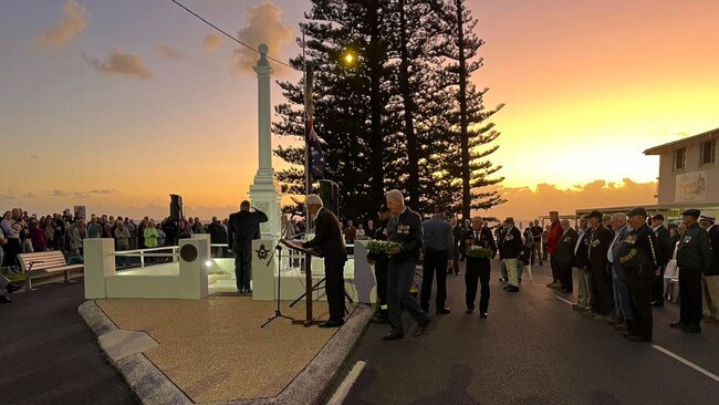 The Yamba Dawn Service. Picture: Karen Toms