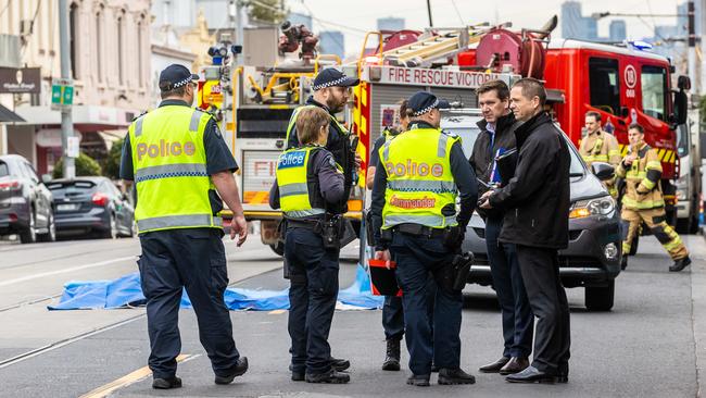 The man had just applied for a job at IGA supermarket. Picture: Jake Nowakowski