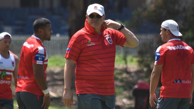 George Illawarra Dragons coach Anthony Griffin at training. Picture Dragons Media