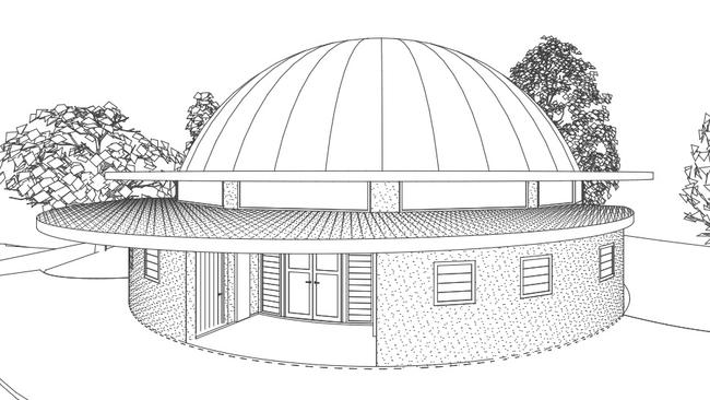 A unique meditation hall has been proposed for Pocket's Rainforest Retreat in the Byron Shire.