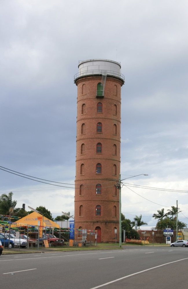 East Water Tower, Bundaberg. Picture: Queensland Government