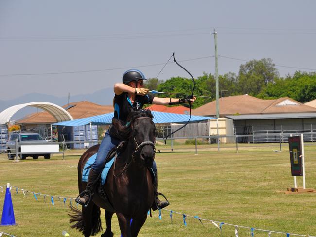Steph Batterham horse archery