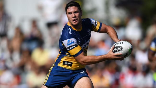 Mitchell Moses starred for the Eels against the Panthers. Picture: Nathan Hopkins/NRL Photos