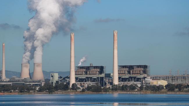 The Liddell Power Station which shut down in April. Picture: Roni Bintang/Getty Images