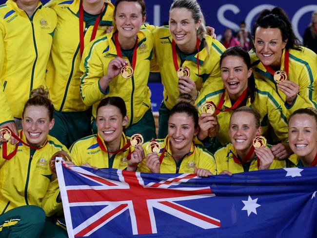 Australia after winning gold in Glasgow at the last Commonwealth Games.