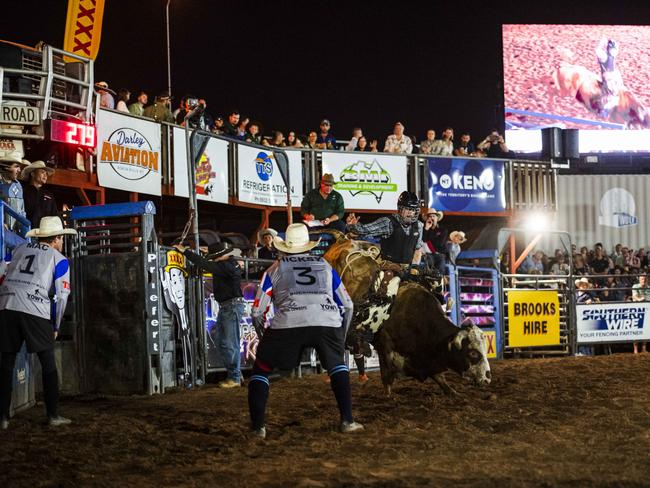All the action at the sold-out 50th iteration of the Noonamah Tavern and Rodeo. Picture: Pema Tamang Pakhrin