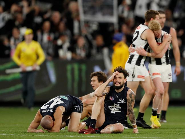 The previous record between the two clubs was set for the 2022 Round 23 classic. Picture: Dylan Burns/AFL Photos via Getty Images