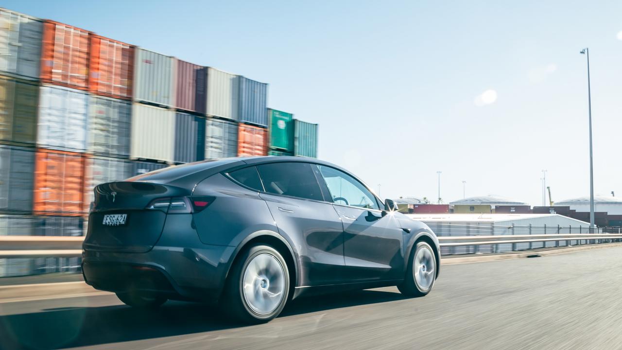 The Tesla Model Y has officially arrived. Photos by Thomas Wielecki.