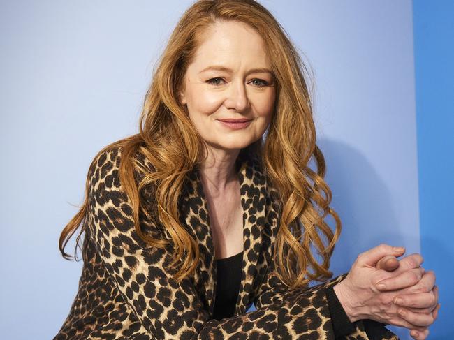 PARK CITY, UTAH - JANUARY 22: Miranda Otto visits The IMDb Portrait Studio at Acura Festival Village on Location at Sundance 2023 on January 22, 2023 in Park City, Utah. (Photo by Corey Nickols/Getty Images for IMDb)