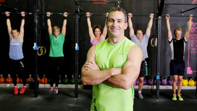 Gold Coast CrossFit instructor Jeremy Austin. Pic Tim Marsden