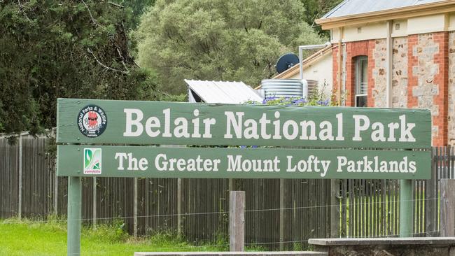 The victim was allegedly stabbed in the neck at Belair National Park. Picture: File