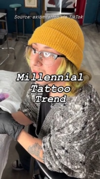 Millennials roasted implicit    tattoo trends