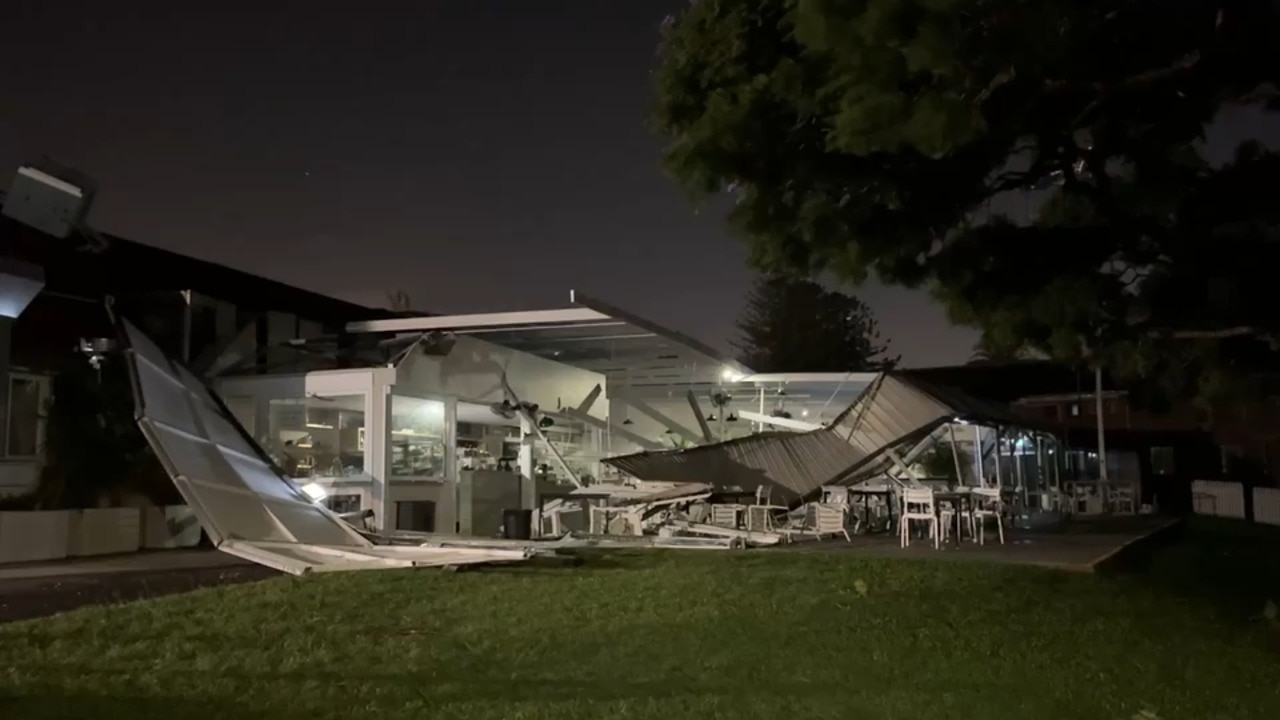 ‘Mini tornado’ rips roof off at newly opened riverside venue