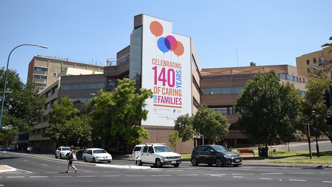 The Women's and Children's Hospital in North Adelaide could be in for a commercial and residential rebirth after medical services move. Picture: Naomi Jellicoe