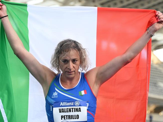 Italy’s Valentina Petrillo. Picture: Matthias Hangst/Getty Images